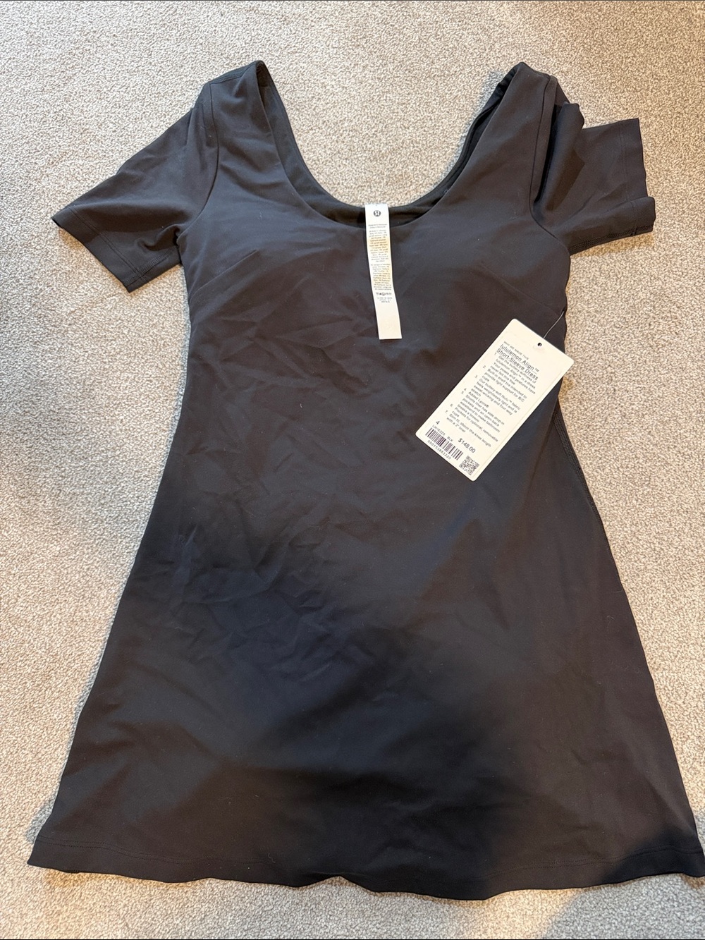 NWT Lululemon align short sleeve dress